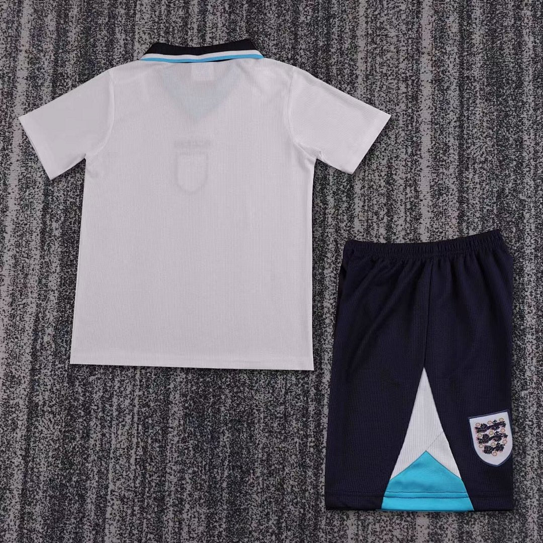 1996 England Home Retro Kids Jersey