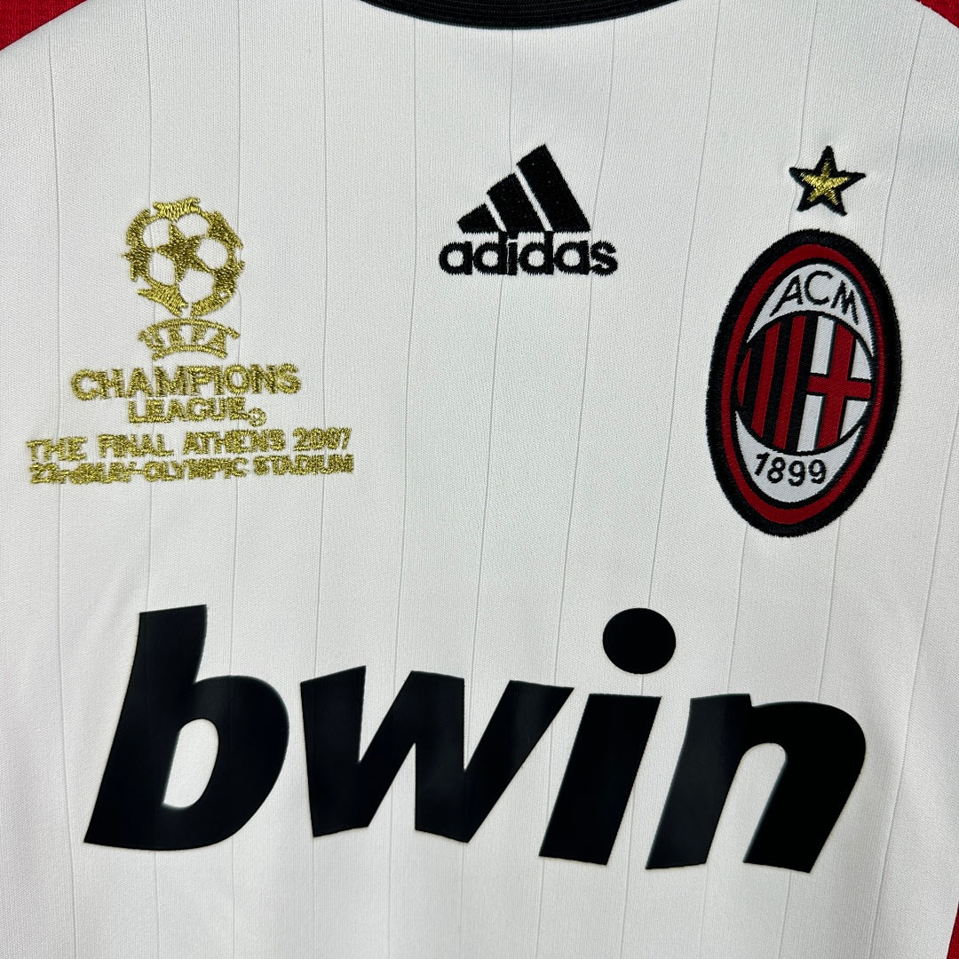 06/07 AC Milan UCL Final Away Retro Kids Jersey