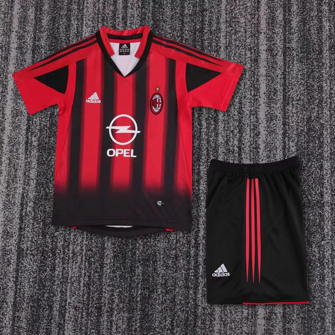 04/05 AC Milan Home Retro Kids Jersey