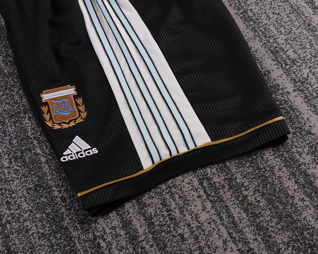 1998 Argentina Home Retro Kids Jersey