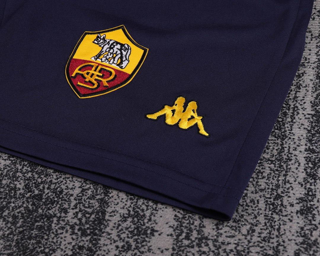 00/01 Roma Home Retro Kids Jersey