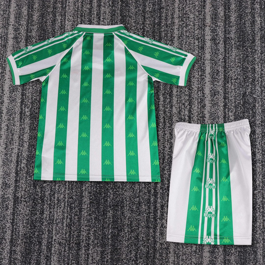 95/97 Real Betis Home Retro Kids Jersey