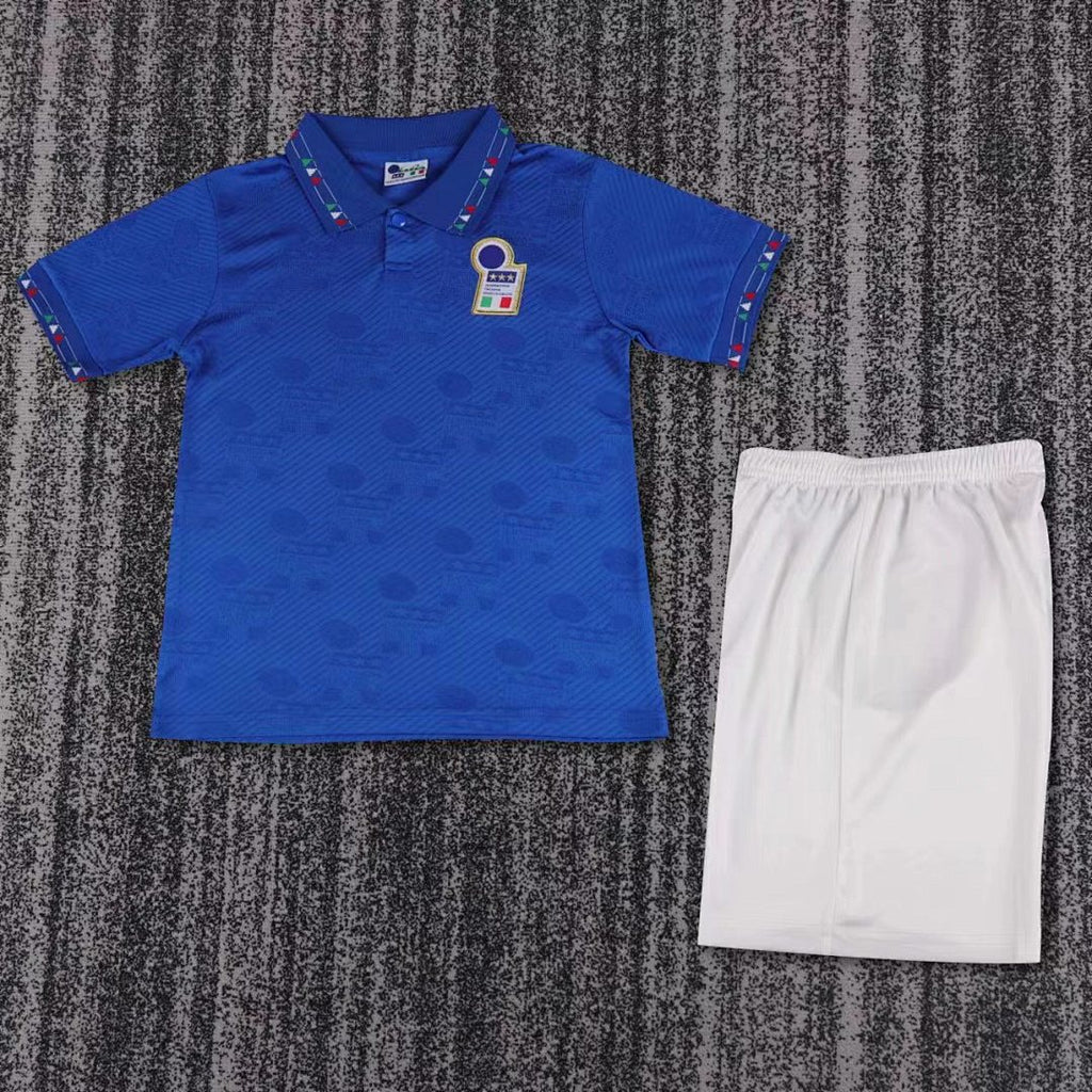 1994 Italy Home Retro Kids Jersey