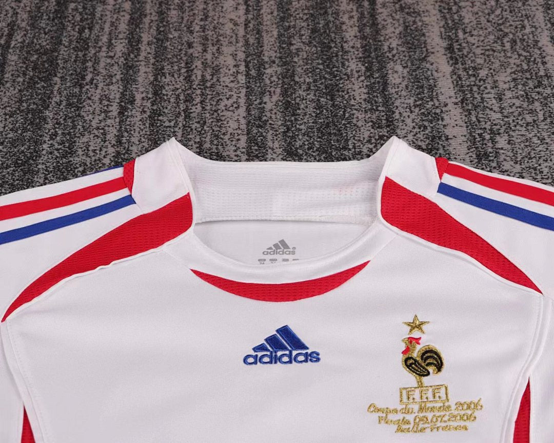 2006 France Away Retro Kids Jersey