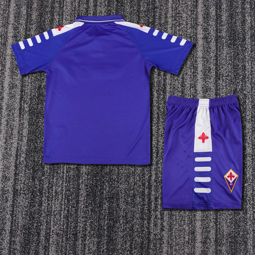 1998 Fiorentina Home Retro Kids Jersey