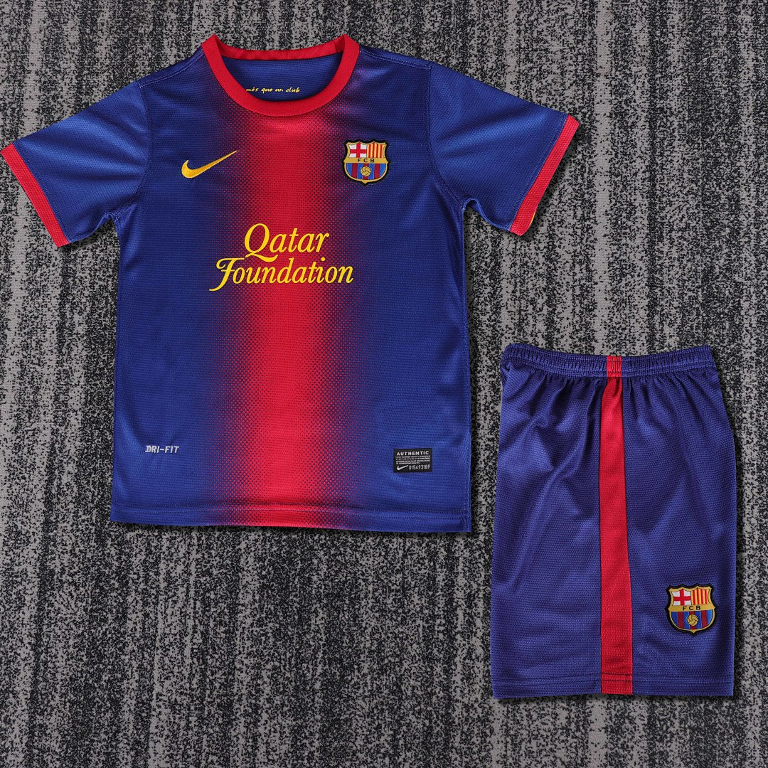 12/13 Barcelona Home Retro Kids Jersey