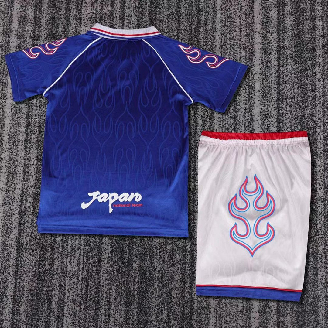 1998 Japan Home Retro Kids Jersey