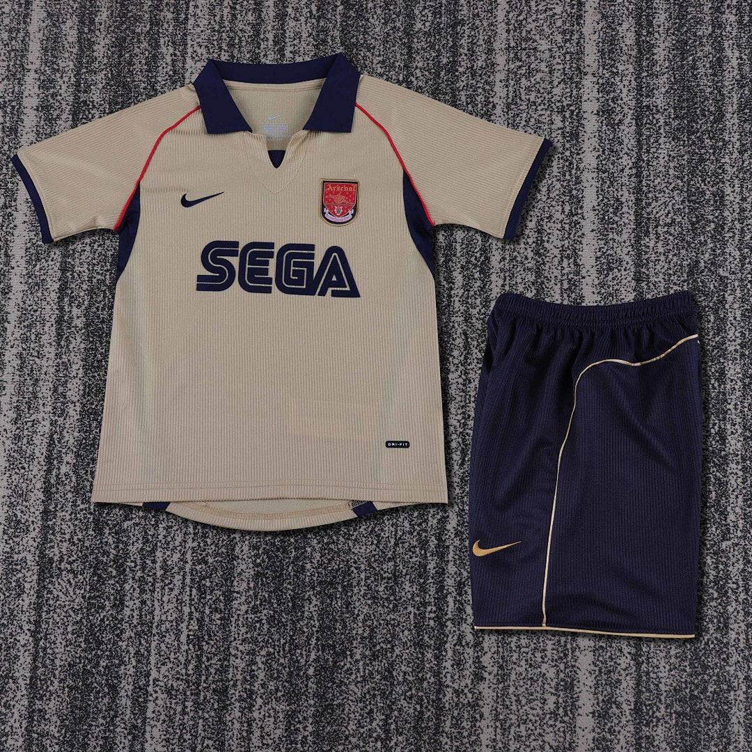 01/02 Arsenal Away Retro Kids Jersey