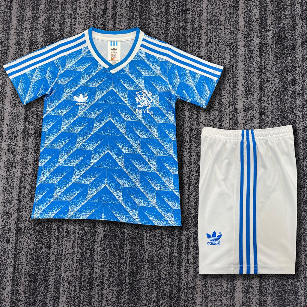 1988 Netherlands Away Retro Kids Jersey
