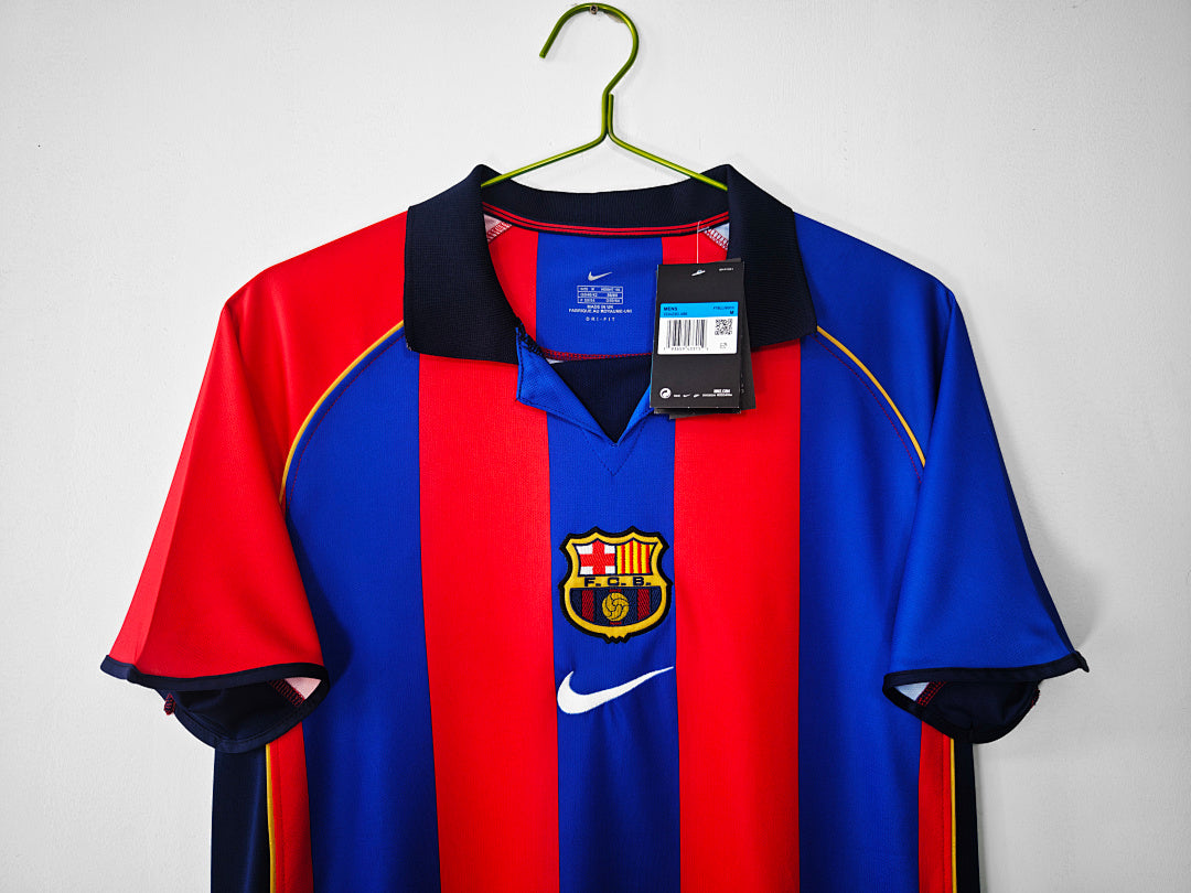 01/02 Barcelona Home Retro Jersey