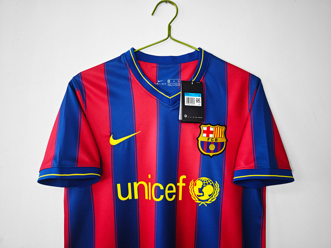 09/10 Barcelona Home Retro Jersey