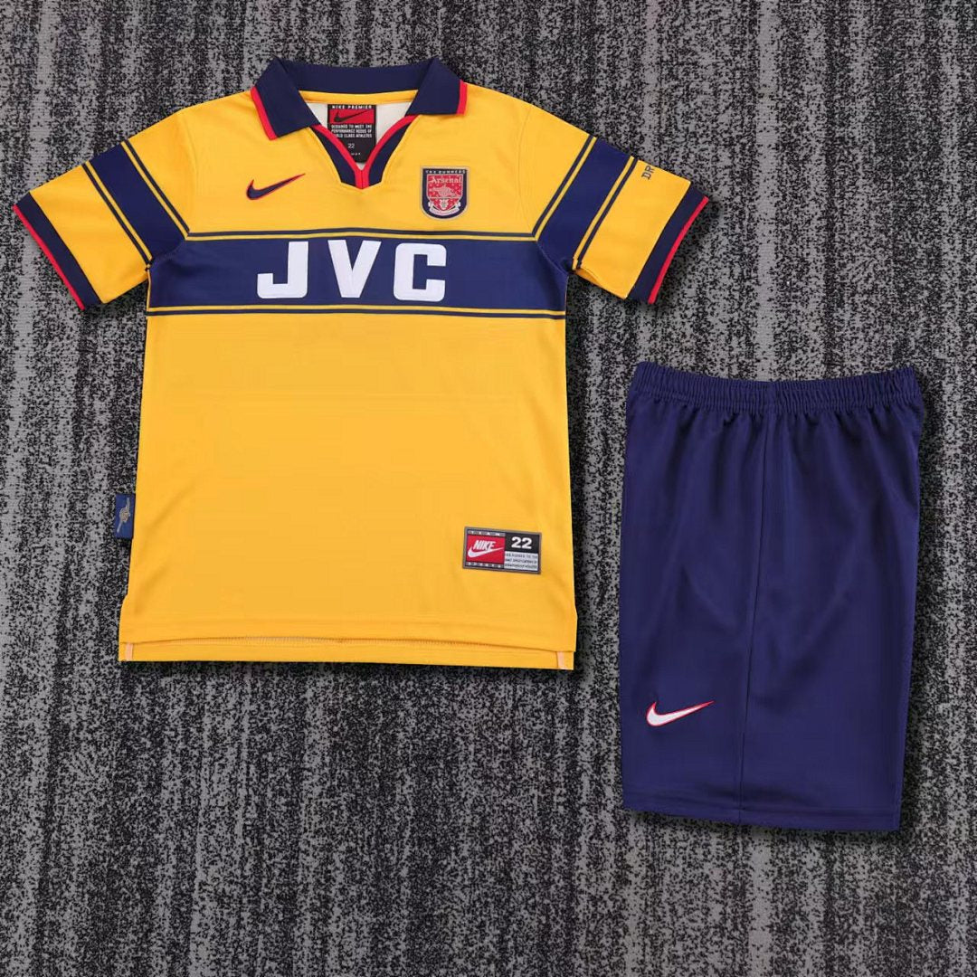 97/99 Arsenal Away Retro Kids Jersey