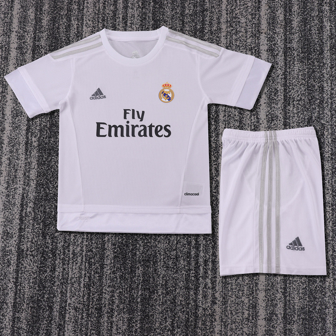 15/16 Real Madrid Home Retro Kids Jersey