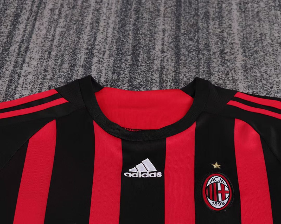 08/09 AC Milan Home Retro Kids Jersey