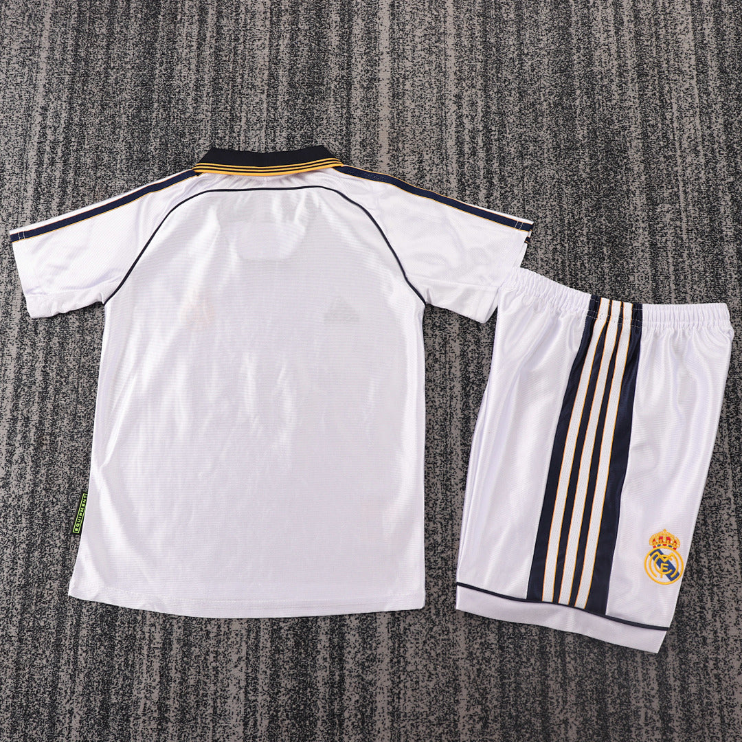 98/00 Real Madrid Home Retro Kids Jersey
