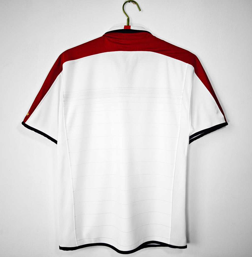 2004 England Home Retro Jersey