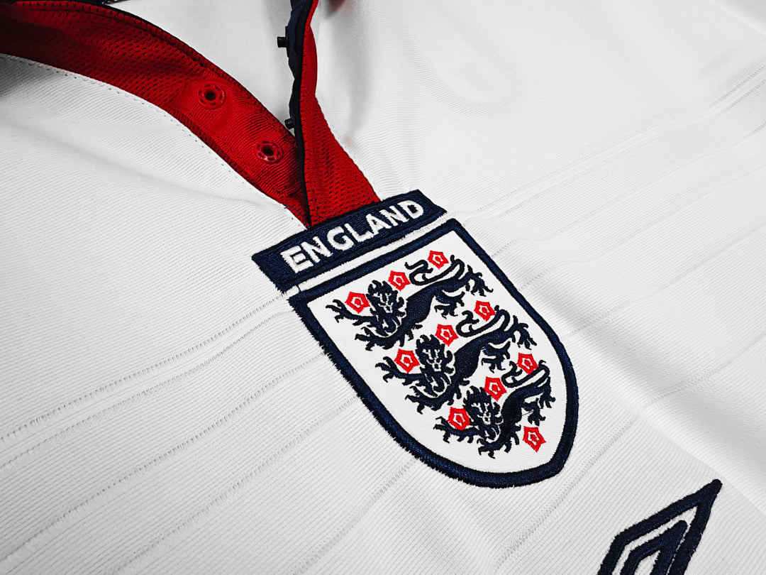 2004 England Home Retro Jersey