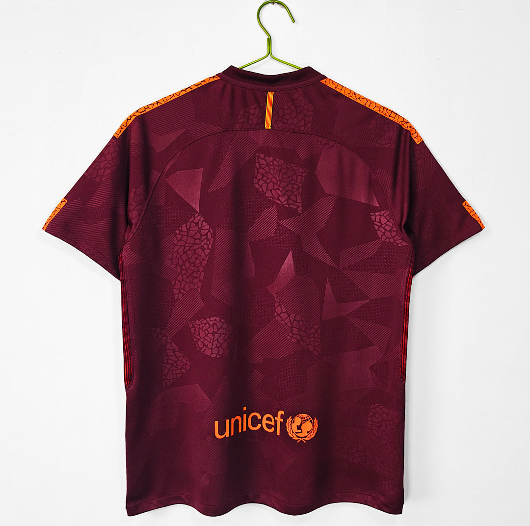 17/18 Barcelona Third Away Retro Jersey