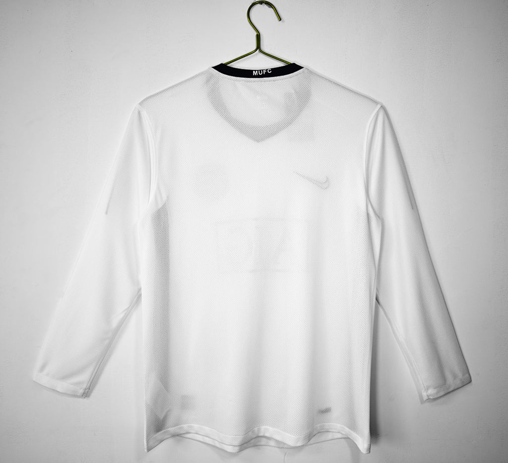 08/09 Manchester United Long Sleeve Away Retro Jersey