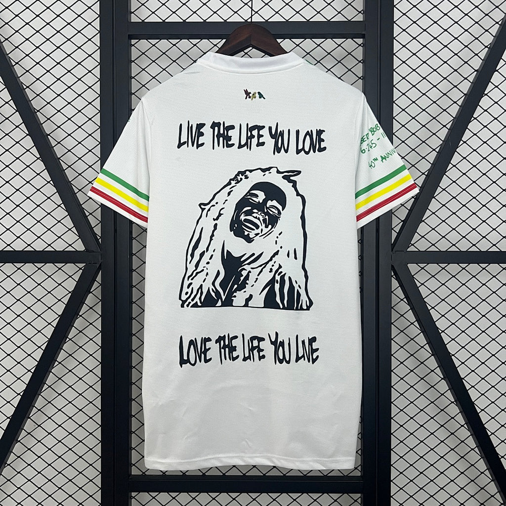 25/26 Ajax White Marley Special Jersey