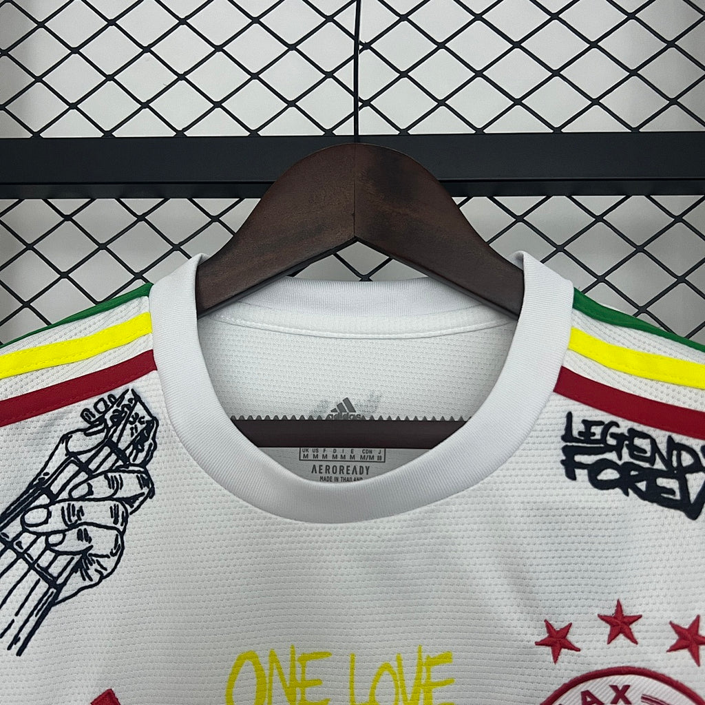 25/26 Ajax White Marley Special Jersey