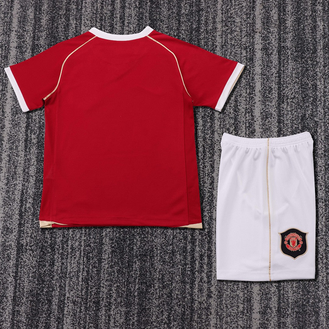 06/07 Manchester United Home Retro Kids Jersey