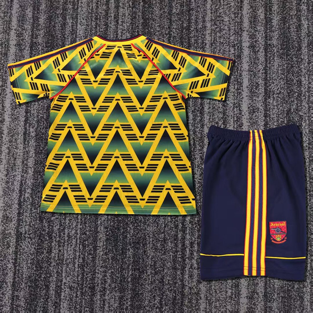 91/93 Arsenal Away Retro Kids Jersey