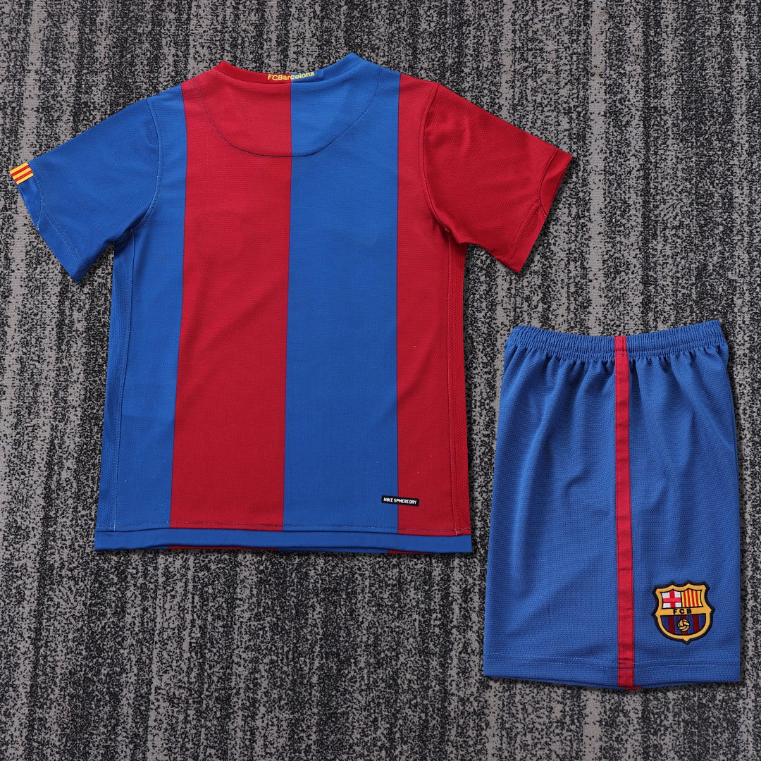 06/07 Barcelona Home Retro Kids Jersey