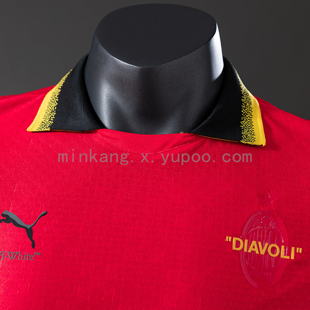 25/26 AC Milan Red Green Special Jersey