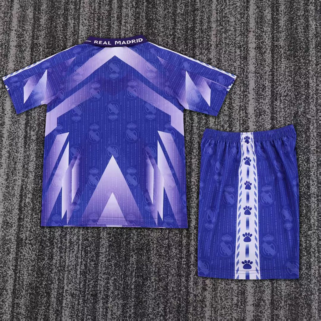 96/97 Real Madrid Away Retro Kids Jersey