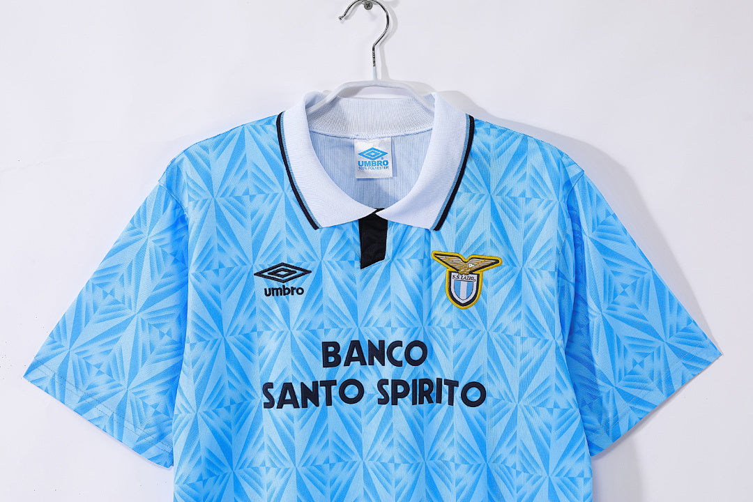 91/92 Lazio Home Retro Jersey
