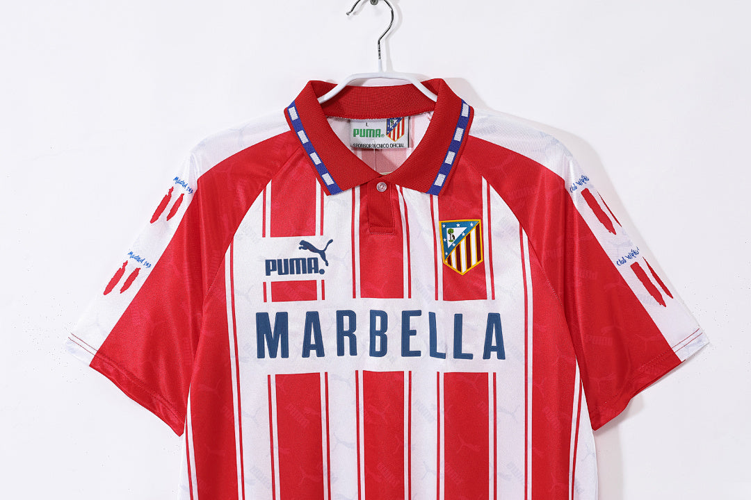 94/95 Atletico Madrid Home Retro Jersey