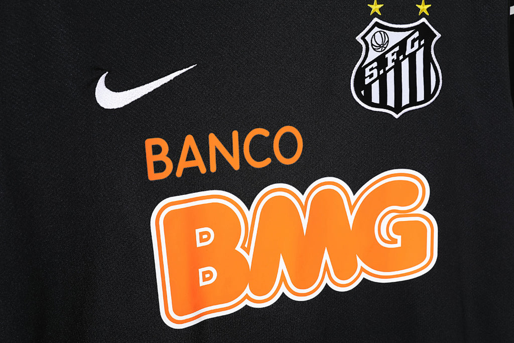 12/13 Santos Black Away Retro Jersey