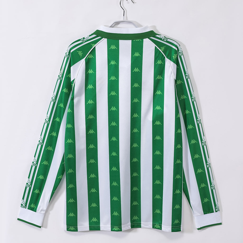 95/97 Real Betis Long Sleeve Home Retro Jersey