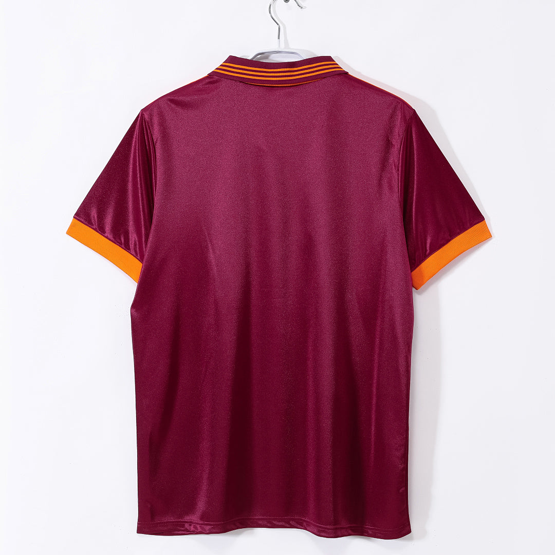 92/94 Roma Home Retro Jersey