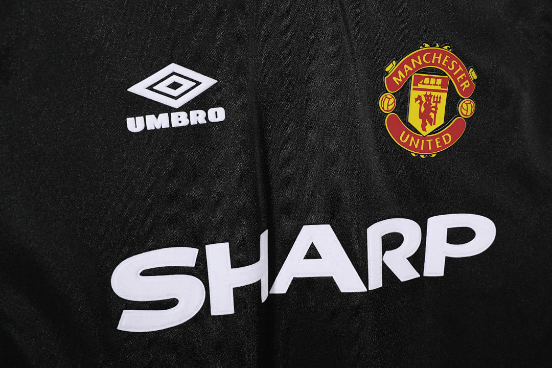 98/99 Manchester United Black Sharp Special Retro Jersey