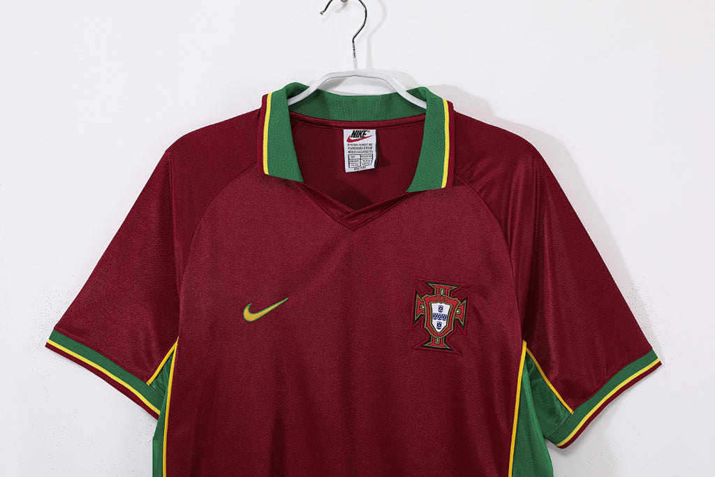 1998 Portugal Home Retro Jersey