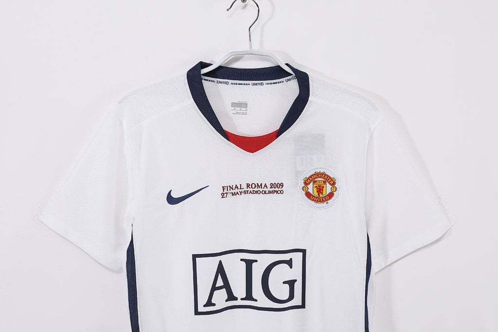 08/09 Manchester United UCL Final Away Retro Jersey