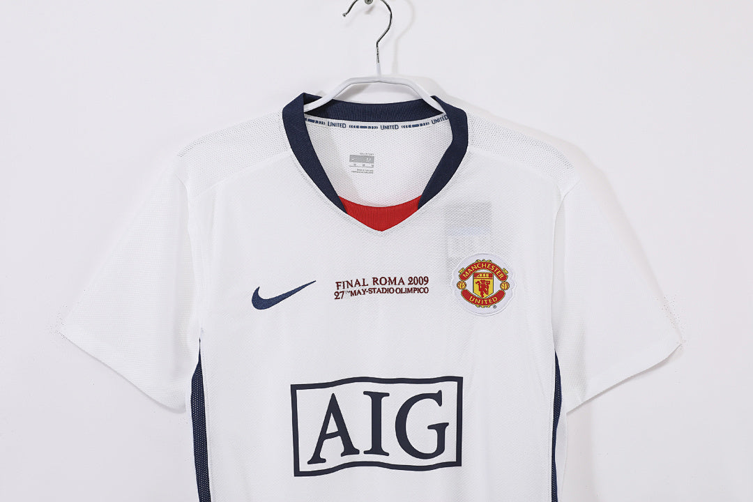 08/09 Manchester United UCL Final Away Retro Jersey