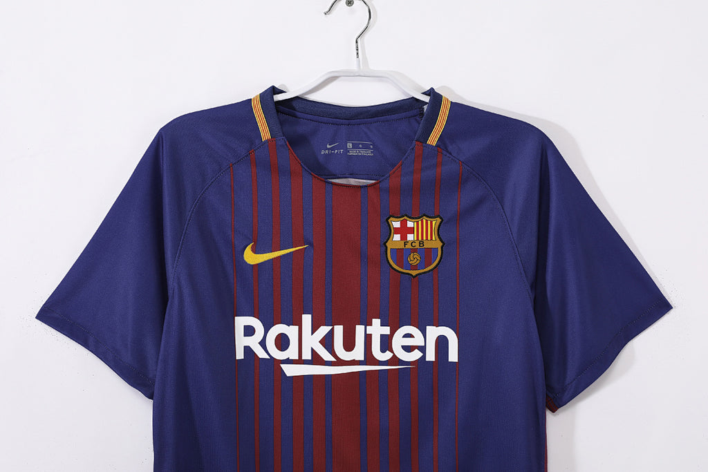 17/18 Barcelona Home Retro Jersey