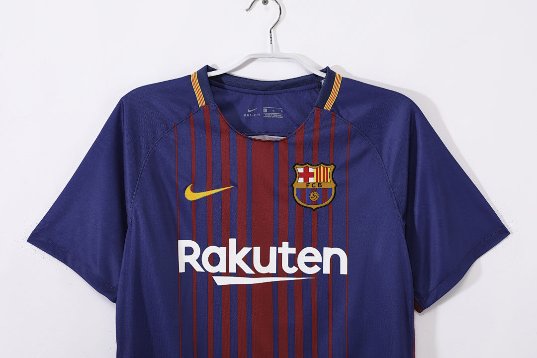 17/18 Barcelona Home Retro Jersey