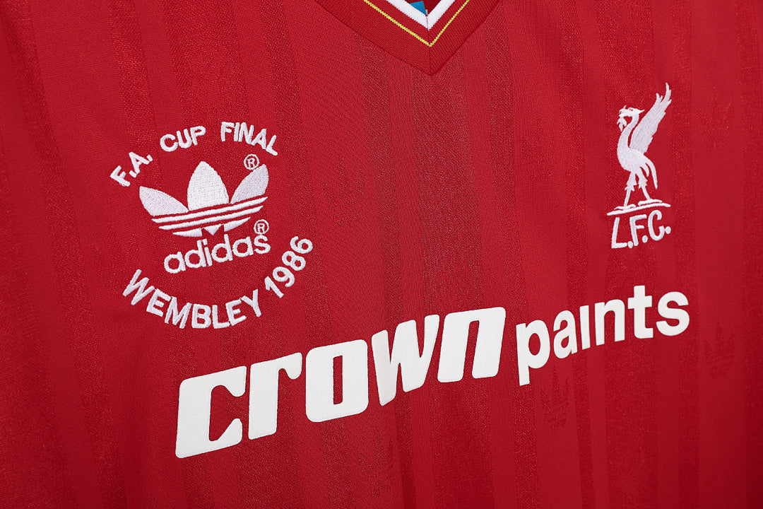 86/87 Liverpool Home Retro Jersey