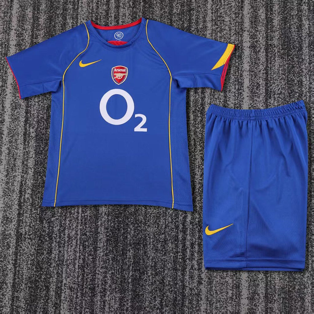 04/05 Arsenal Away Retro Kids Jersey