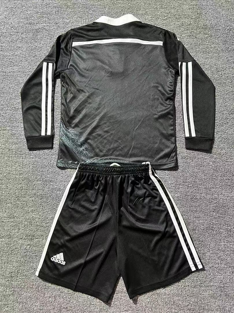 14/15 Real Madrid Third Long Sleeve Retro Kids Jersey
