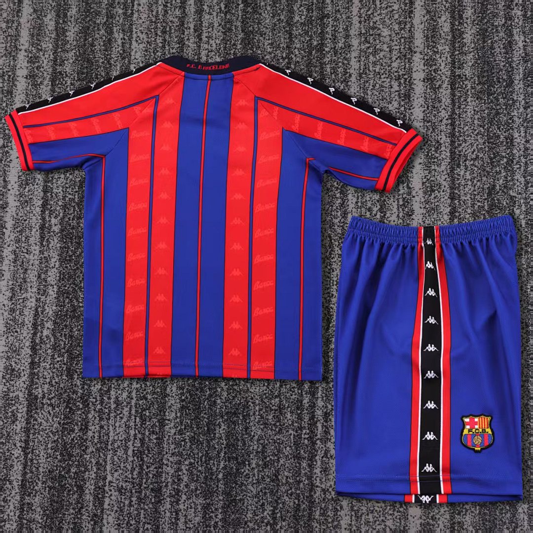 97/98 Barcelona Home Retro Kids Jersey