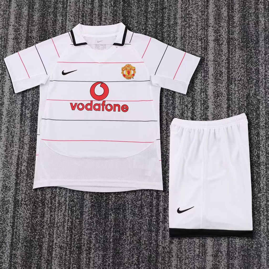 03/05 Manchester United Away Retro Kids Jersey
