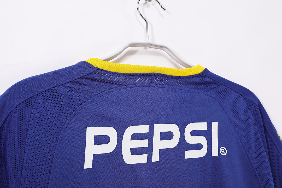 03/04 Boca Juniors Home Retro Jersey