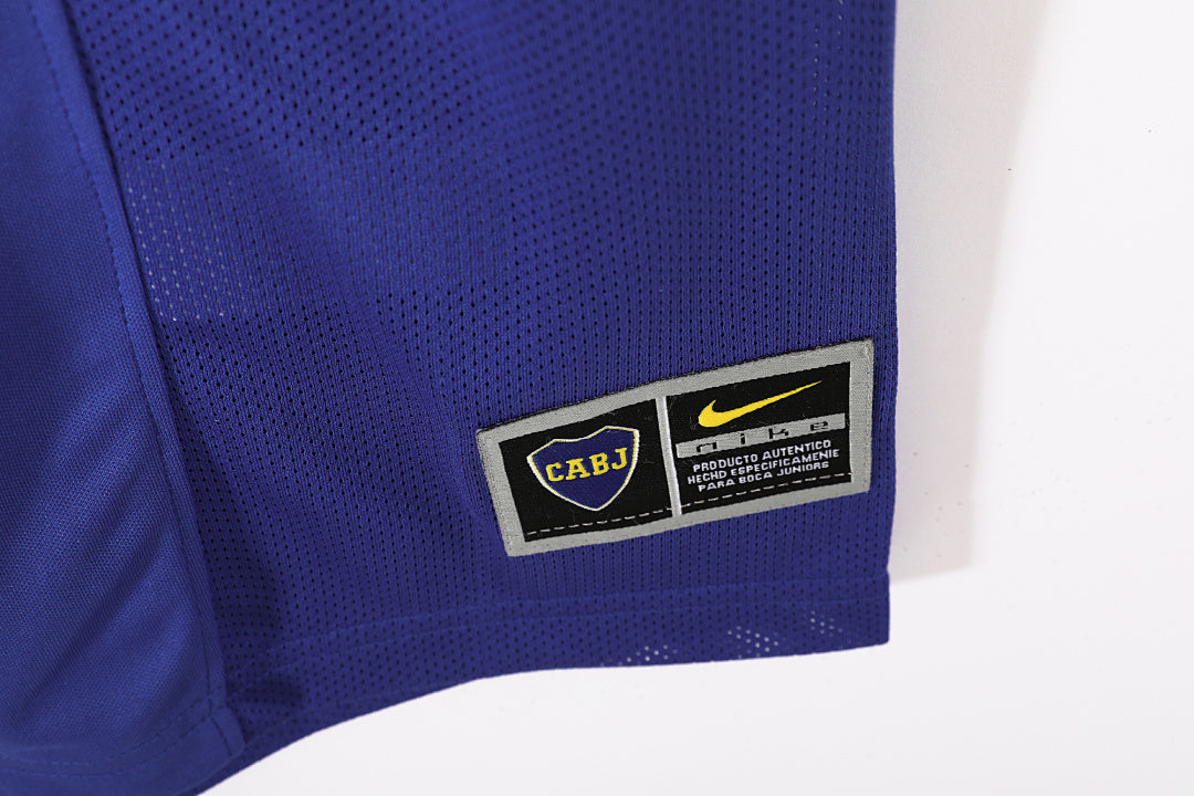 03/04 Boca Juniors Home Retro Jersey