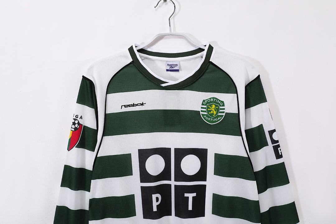 01/03 Lisbon Long Sleeve Home Retro Jersey
