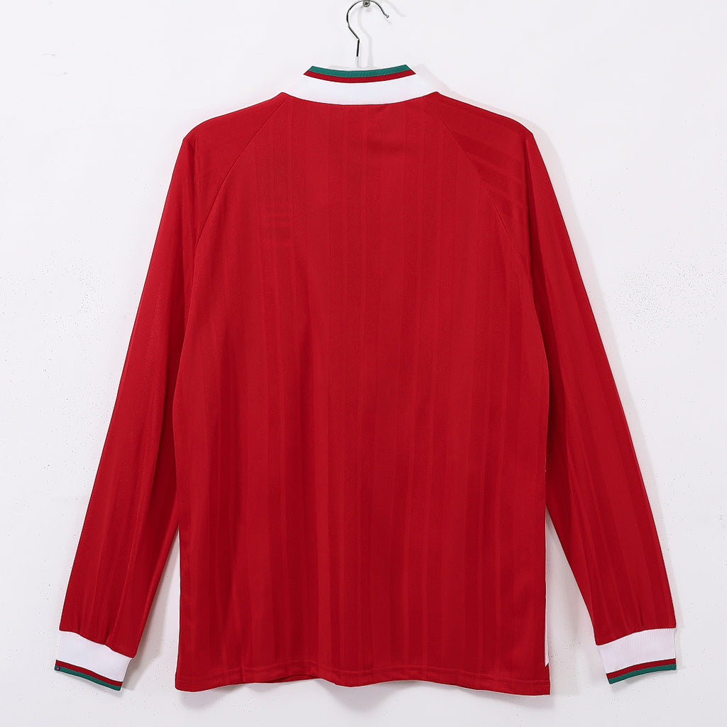 93/95 Liverpool Long Sleeve Home Retro Jersey